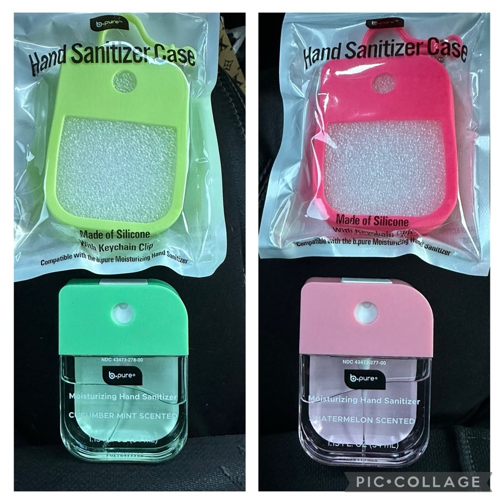 Green and Pink B Pure Hand Sanitizer